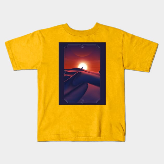 Dune 6 Kids T-Shirt by SaifulCreation